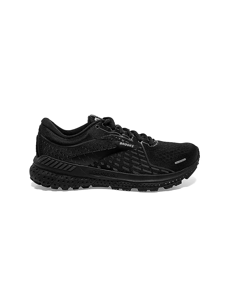 BROOKS Damen Laufschuhe Adrenaline GTS 21 BLACK BLACK EBONY schwarz